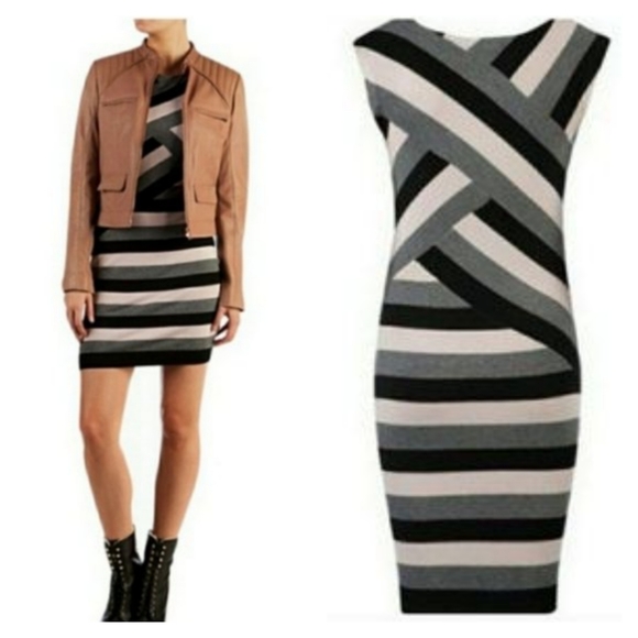 Ted Baker Dresses & Skirts - Ted Baker Caligo Striped Knit Bodycon Dress